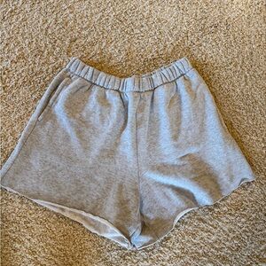 Aerie Light Gray Athletic Shorts